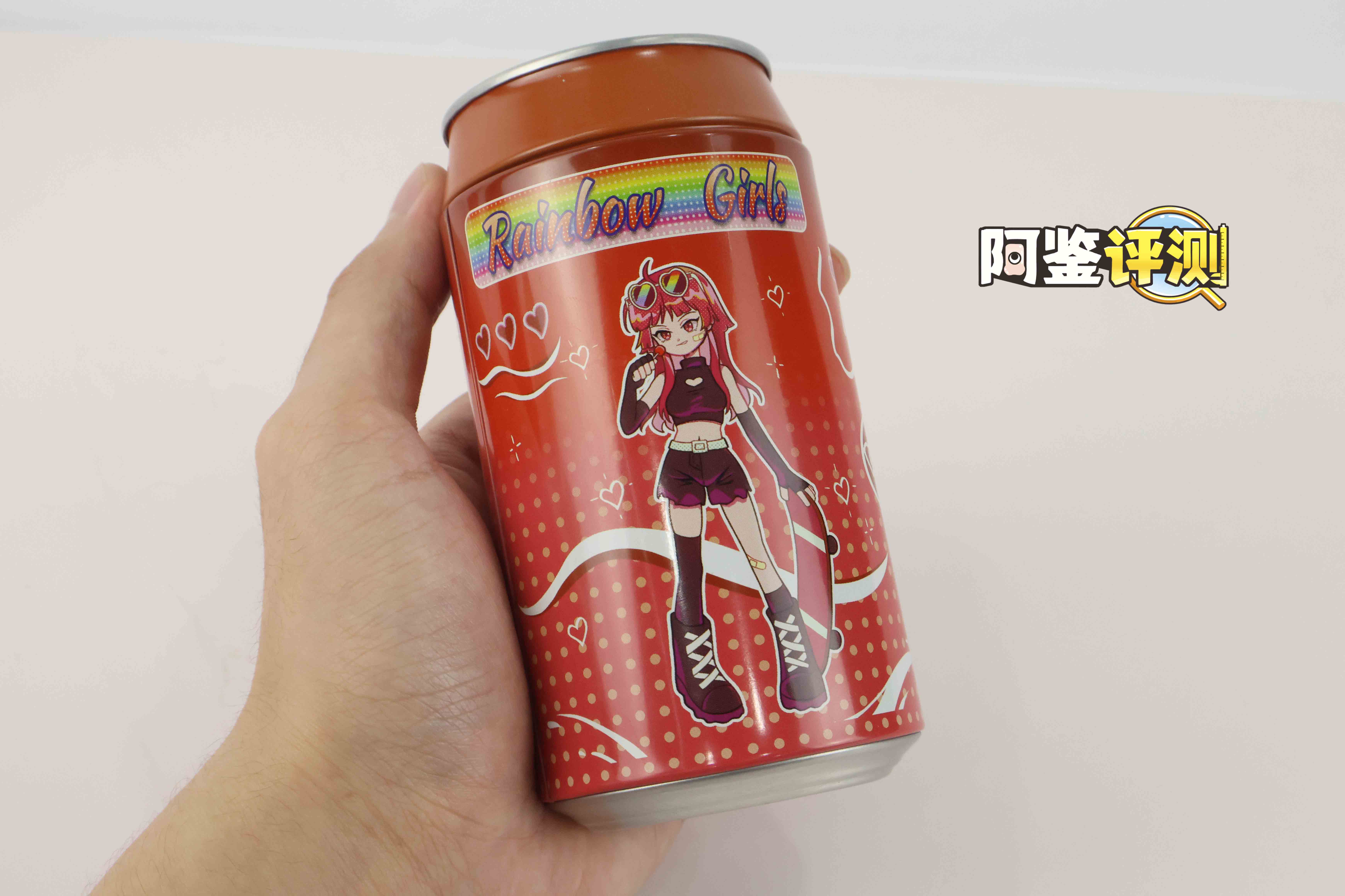 杯多多-“七彩罐娘”评测！隐蔽型的可乐罐飞机杯，图一乐还是真实用？（上：红，黄，橙）