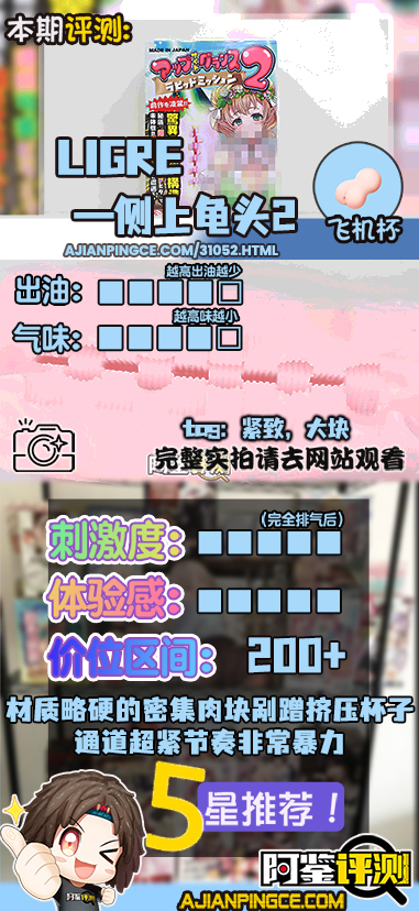 Ligre——"侧上龟头2"评测！每一下都是超压迫环境下的“重拳”，真的很难顶得住！