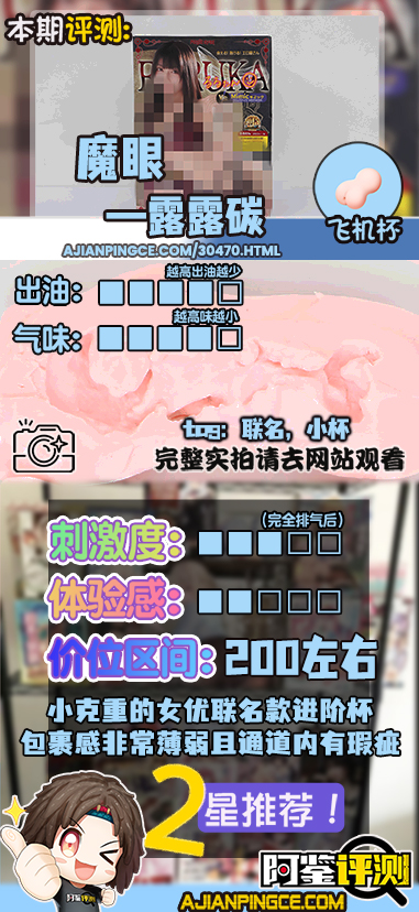 魔眼——"露露碳"评测！以猎奇画风和奇妙主题著称的魔眼，怎么突然做起了女优联名款？